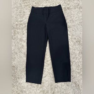 APT 9 Black Pull on Capri Office/Work Pants